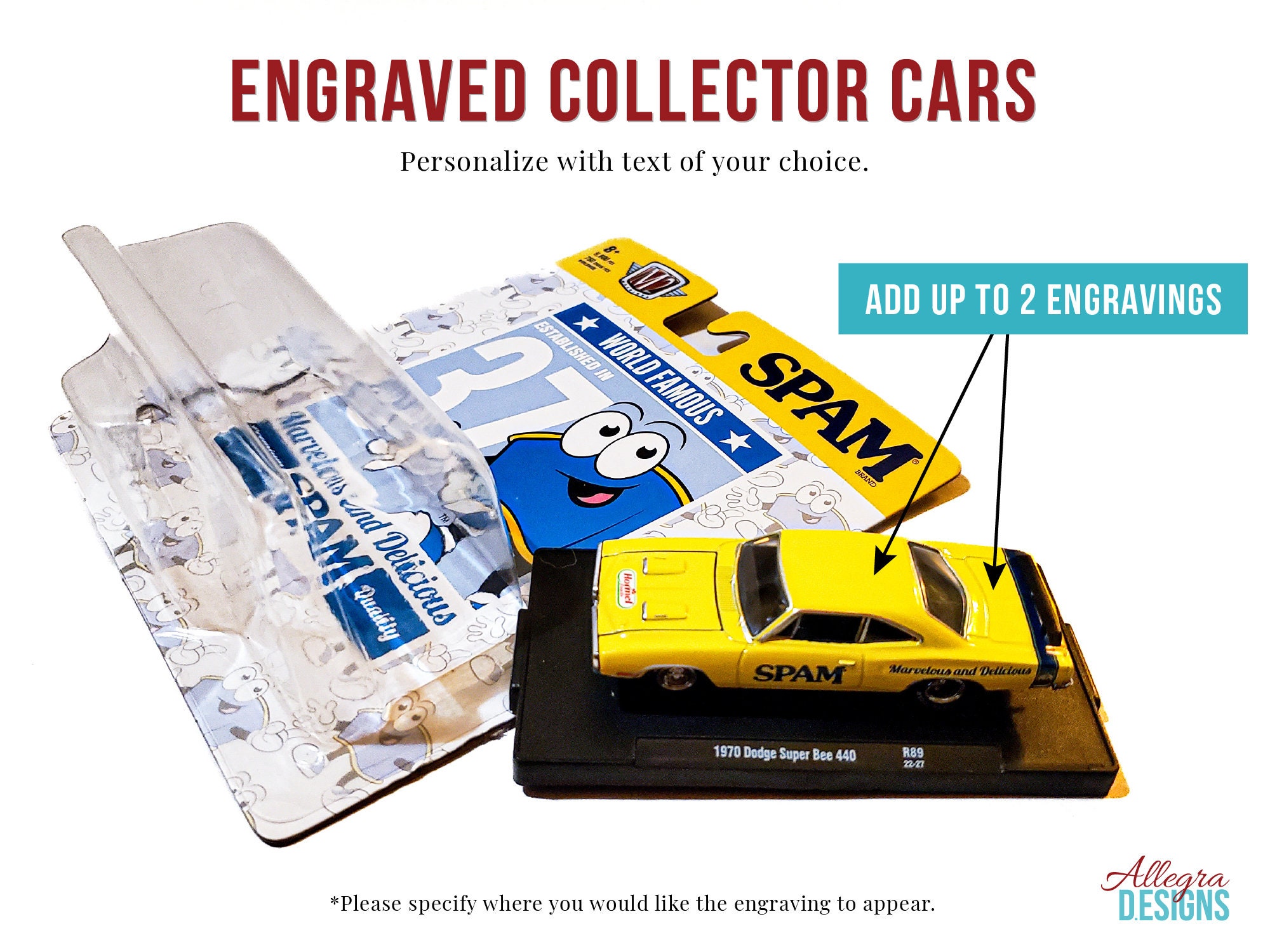 Custom Engraved Die-cast Car – Personalized 1:64 Collectible Gift - Etsy