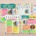 Pineapple Meet the Teacher Template, Rainbow Design (digital Download ...