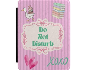 Do Not Disturb Kindle Case | Pink Reader Design, Books, XOXO
