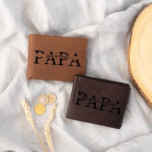 Portefeuille homme, cadeau fête des pères, portefeuille cuir homme, portefeuille homme, cadeau papa, cadeaux homme image 1