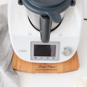 Muttertagsgeschenke, Gleitbrett für Thermomix®, Geschenke für Frauen, Küche Geschenk, Zubehör für Thermomix®, Mama Geschenke, Wohnung Frau