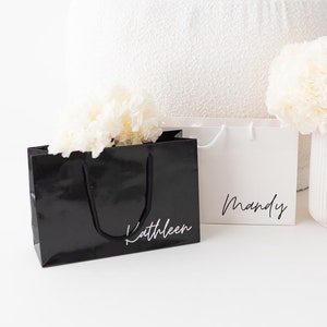 Geschenktüte, Brautjungfer Geschenktüte, Hochzeit Geschenktüte, Papiertüte, Geschenke für Frauen, Mama Geschenkverpackung