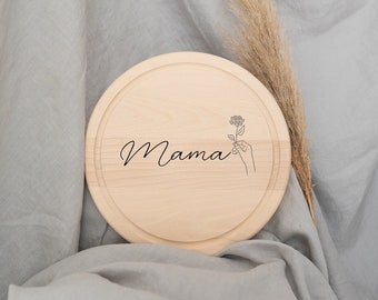 Cadeau fête des mères, planche petit déjeuner maman, cadeau anniversaire mamie, cadeau anniversaire mamie, cadeau maman