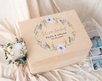 Wedding memory box, personalized wedding gift, wedding memory box, wedding gift, wedding