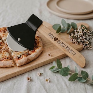 Pizzaschneider Papa, Pizzabeil, Vatertagsgeschenk, Geschenke für Männer, papa Geschenk Pizza, Pizzaschneider