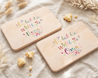 Mother's Day gift, Grandma gift, Grandma, Grandma breakfast board, Mother's Day, Grandma's birthday, Grandma birthday present