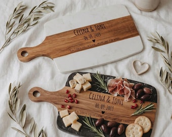 Regalo di nozze personalizzato, tagliere per matrimonio, regalo di nozze, regali per gli sposi, tagliere in legno per matrimonio