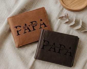 Portemonnaie Herren, Vatertagsgeschenk, Geldbörse Leder Männer, Geldbeutel Männer, Papa Geschenk, Männer Geschenke