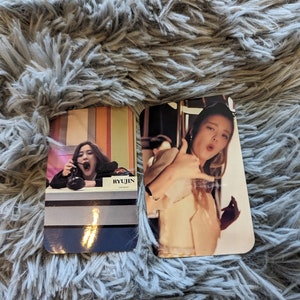 Cartões fotográficos ITZY Meme