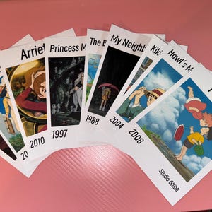 Láminas de pared de Studio Ghibli