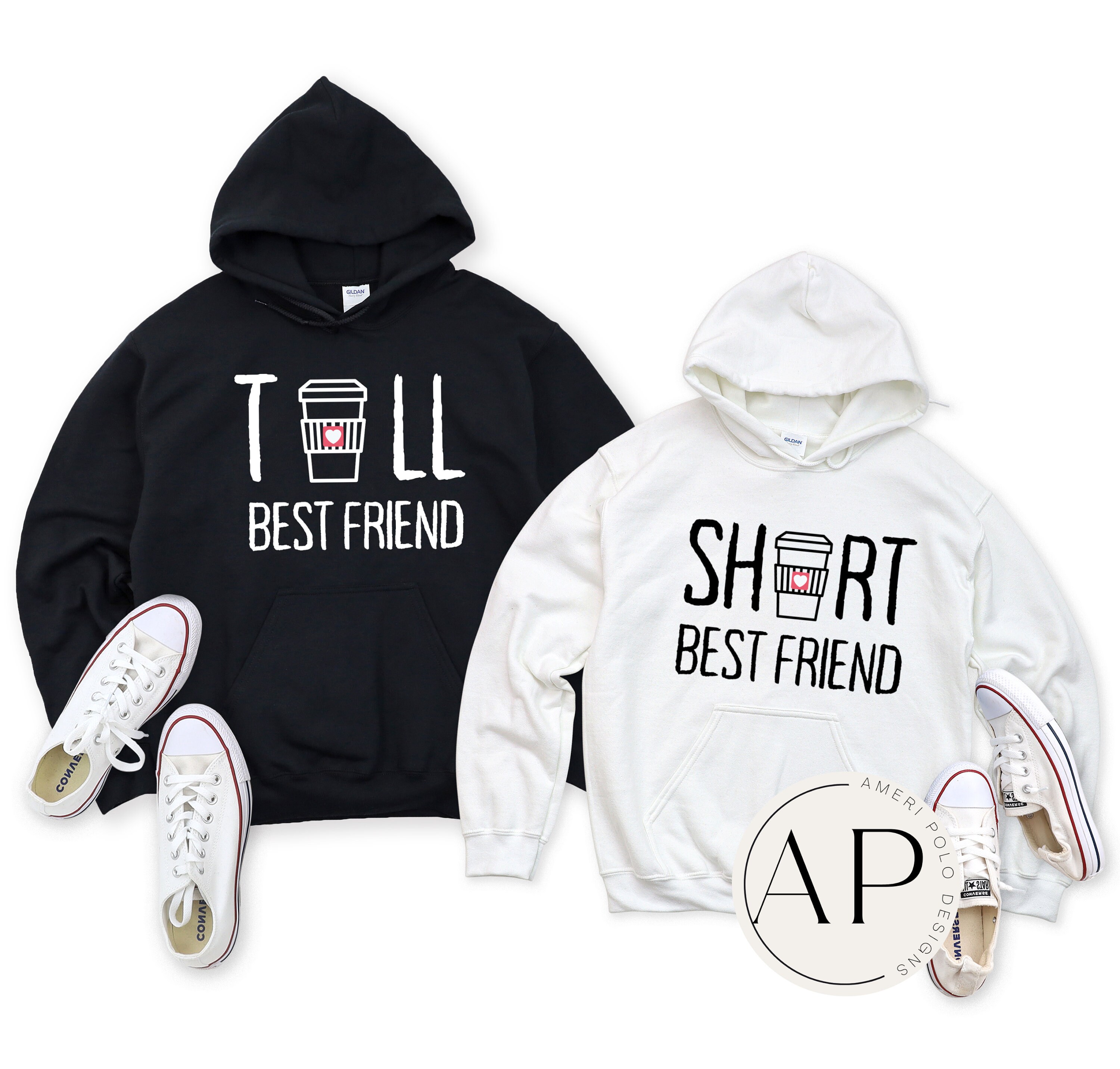 Best Friend Short Best Friend Hoodies 