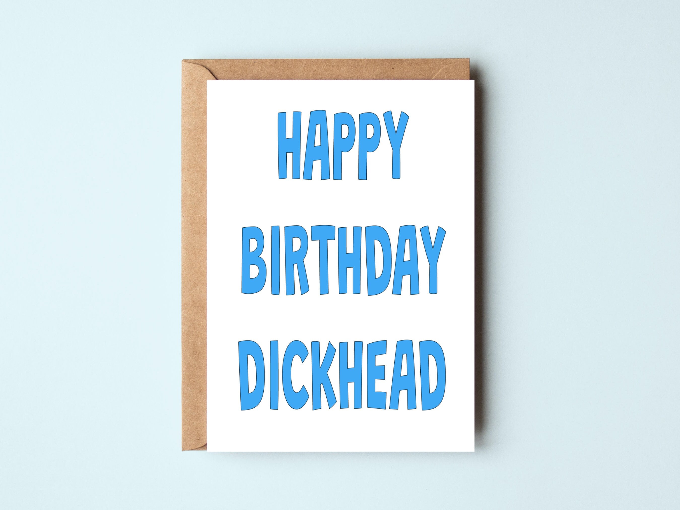 Dick Birthday Card