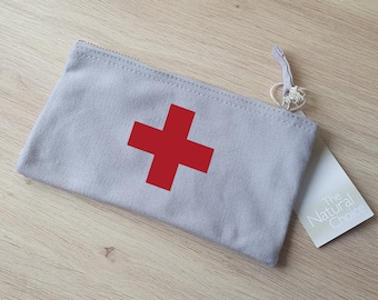 Medical Bag/Pouch - First Aid Bag - Ideal Small Pouch For Medicine Or Inhaler - Travel Med Bag - UK