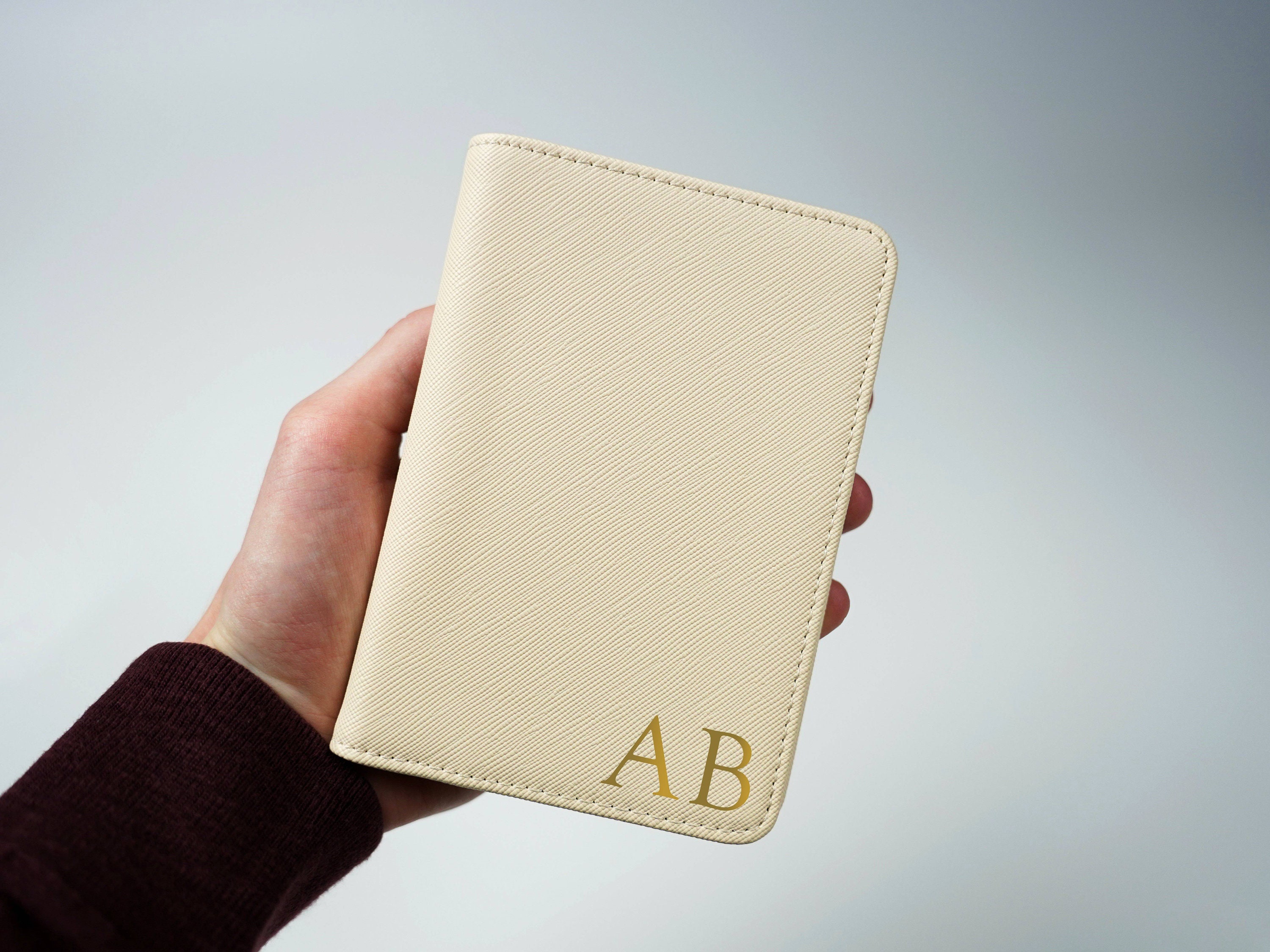 Personalised Initials Passport Holder Set Personalised Luggage Tag