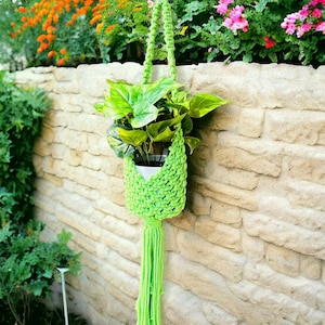 Boho Macramé Pod Hanger | Mini Plant Holder | Stylish Décor | Unique Gifts
