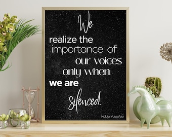 Empowering Women Wall Art | Feminist Quote Print | Modern Digital | Digital Download
