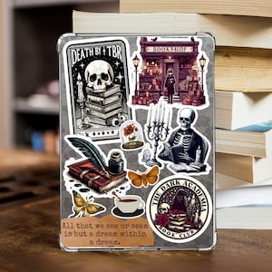 Dark academia kindle insert, kindle insert, Dark romance, Kindle Insert For Clear Case, dark romance kindle insert, kindle Paperwhite,