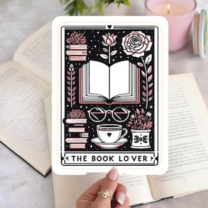 The book lover Kindle Insert For Clear Case, fall kindle insert, kindle insert, kindle skin, kindle Paperwhite, cute kindle accessory