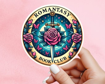 Romantasy sticker, Romance sticker, Bookish sticker, Smut sticker, Book tropes, Bookish sticker, Reader sticker, kindle sticker, fantasy