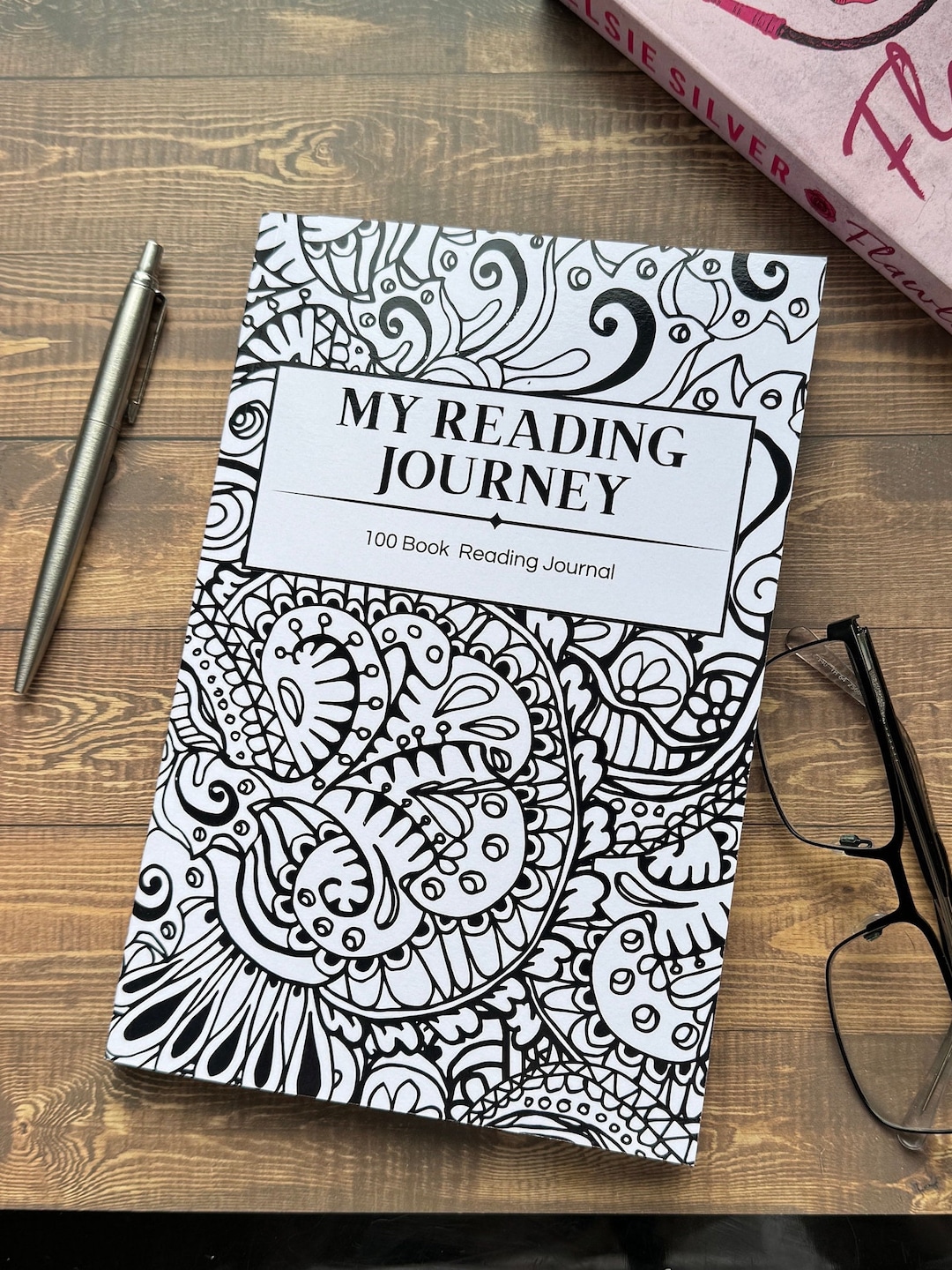 100 Book Reading Journal Reading Journal Reading Tracker Journal