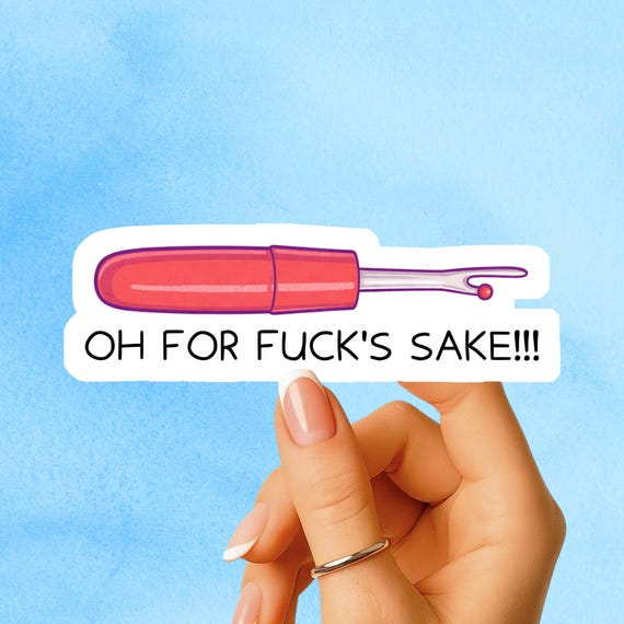 sewing sticker, funny quilt sewing stickers, sewing machine sticker, crafter gift, gift for quilter