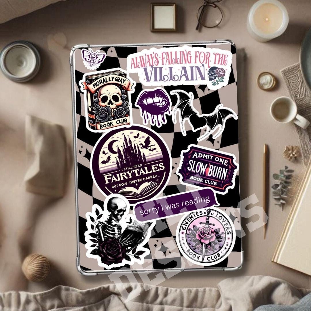Dark Romance Kindle Insert for Clear Case, Kindle Insert, Dark Romance ...