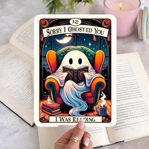 Insert pour Kindle fantôme pour étui transparent, insert pour Kindle d'automne, insert pour Kindle d'Halloween, skin Kindle, Kindle Paperwhite, joli accessoire pour Kindle