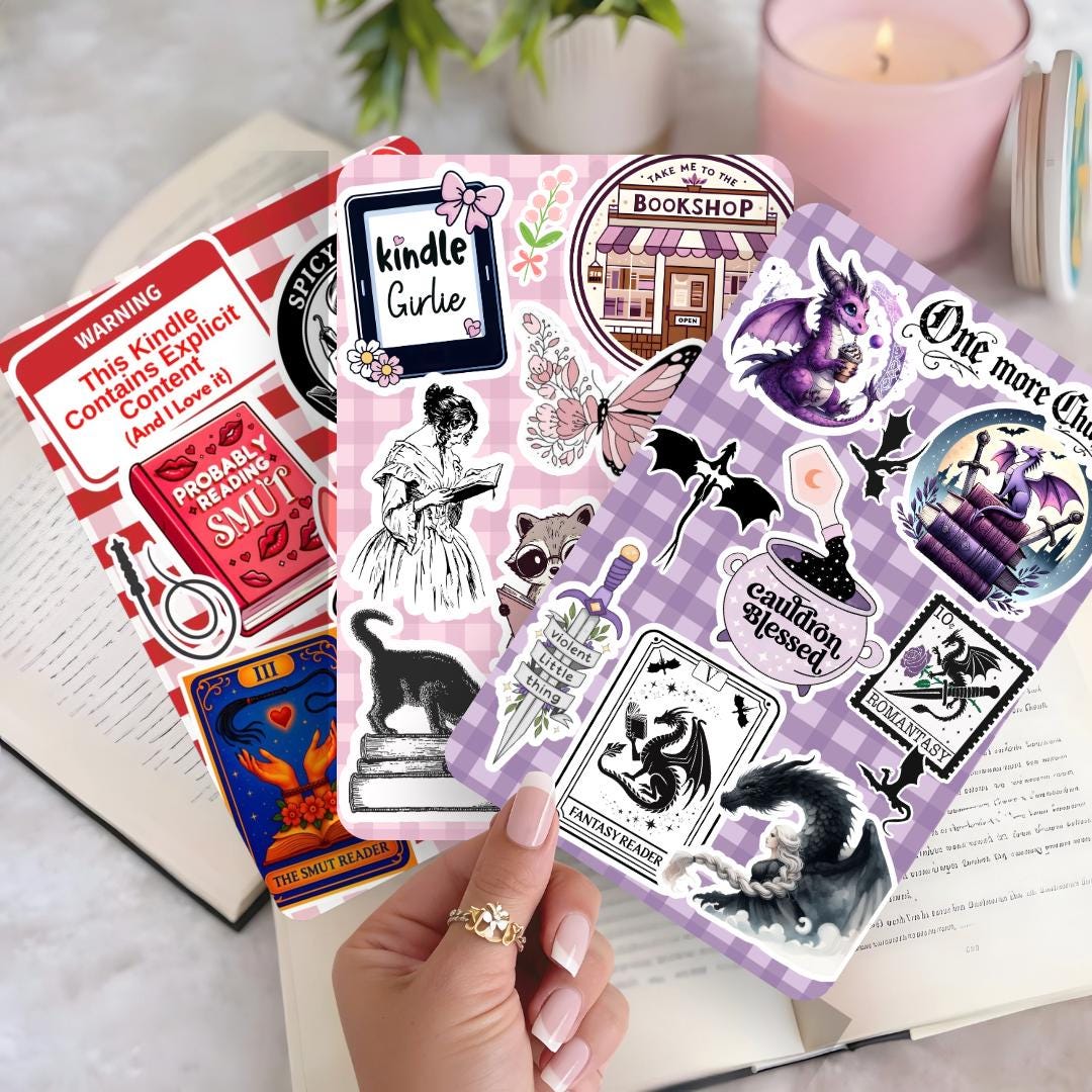 Kindle Insert, Kindle Clear Case Insert, Fantasy Kindle Insert ...