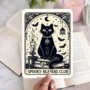 Spooky kindle insert, Black Cat Kindle Insert, Halloween kindle insert,  (11th Gen Paperwhite)