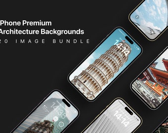 LIMITED BUNDLE / 20 Premium High-Definition Phone Wallpapers Background / Architecture / iPhone & Android / Instant Digital download