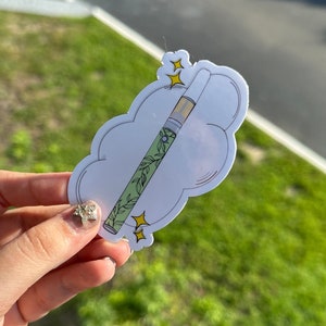 vape chill 5 x 3.5 Notice No Smoking or Vaping Within 10 Feet of the Door Magnet Sign main image 0