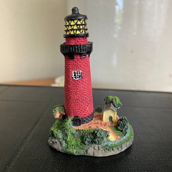 Vintage Lighthouse Figurine Etsy