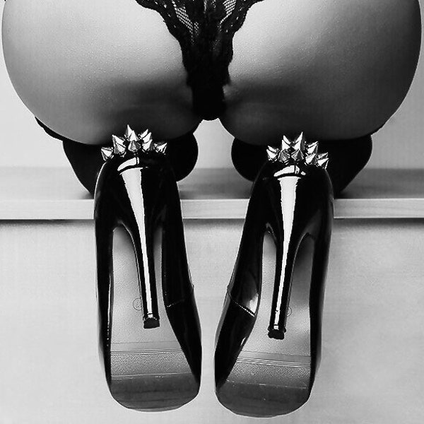 8x10 Photograph Risque Lingerie High Heels Woman Model