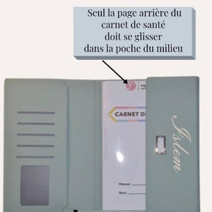 Protège carnet de santé personnalisé image 10