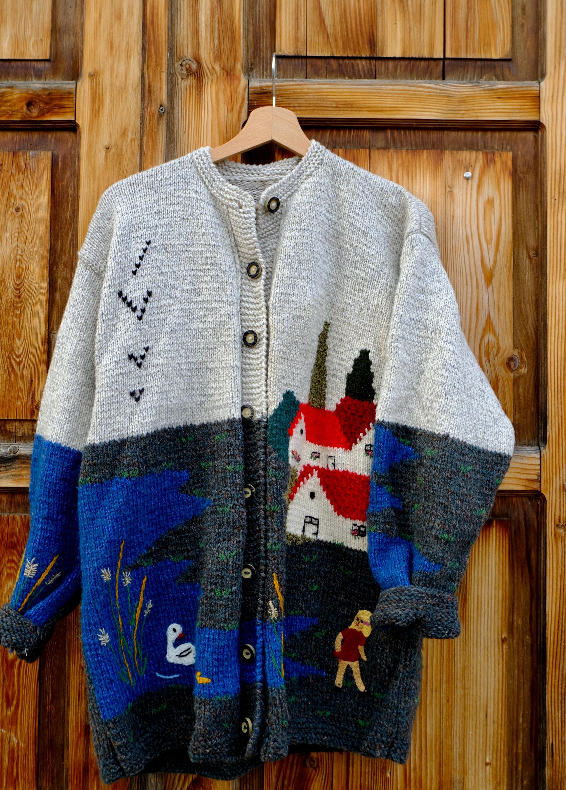美品 GIESSWEIN刺繍デザインカーディガン Giesswein cardigan - Etsy 日本