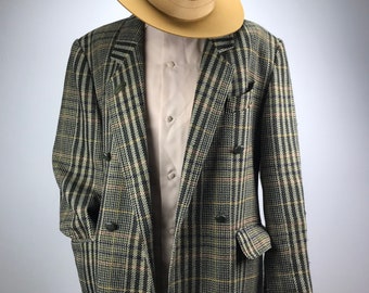 Vintage wool oversize blazer