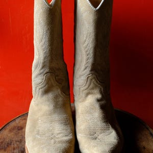 Westernstiefel Sandra, Größe 5, Cowboystiefel, Spaltlederstiefel, Damenstiefel
