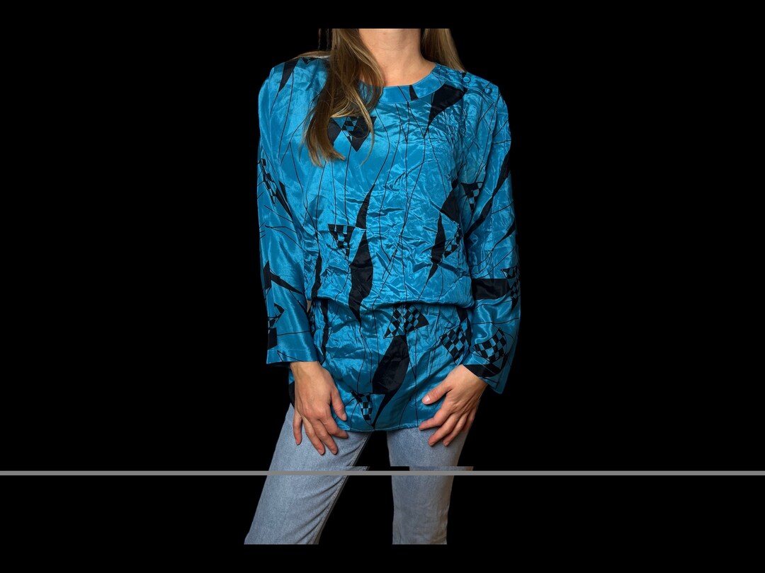 Camicia a maniche lunghe Fiorella Rubino vintage/ camicetta