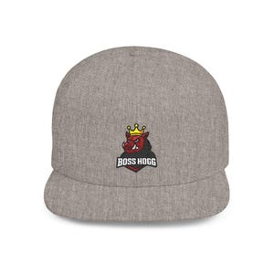 Cool Flat Bill Snapback Hat, Trendy Baseball Cap for Streetwear, Urban Casual Style, Gift for Him, Perfect for Summer Events