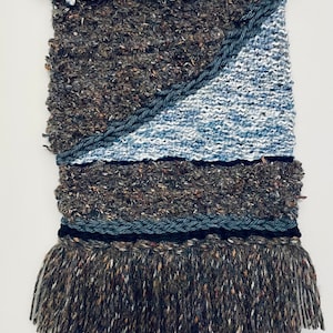Ocean Crochet weaving (15x24&quot;)