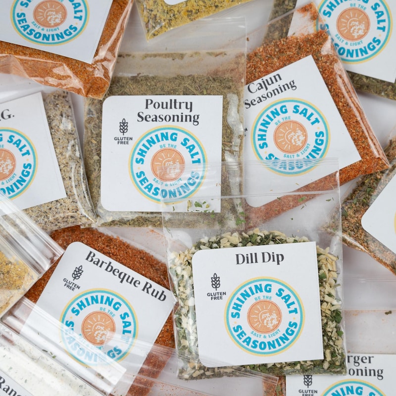Seasoning Powder Sample Spice Sample Packs - Etsy