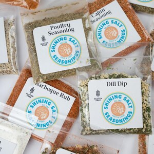 Seasoning Powder Sample Seasoning Sample Packs - Etsy