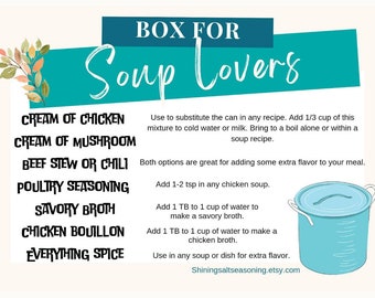 Soup Lovers spice box