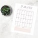 Printable Calendar Monthly Planner PDF - Etsy