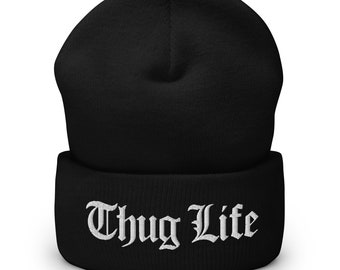 Thug Life Beanie - Etsy