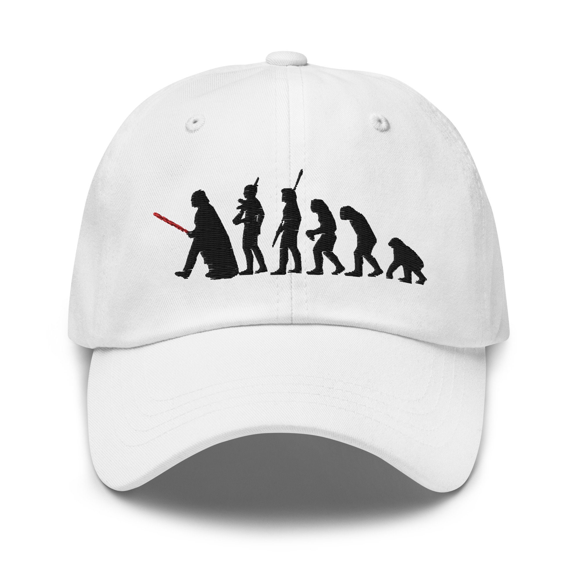 Discover Evolution of Man Darth Vader Bestickte Verstellbare Papa Mtze Baseballmütze