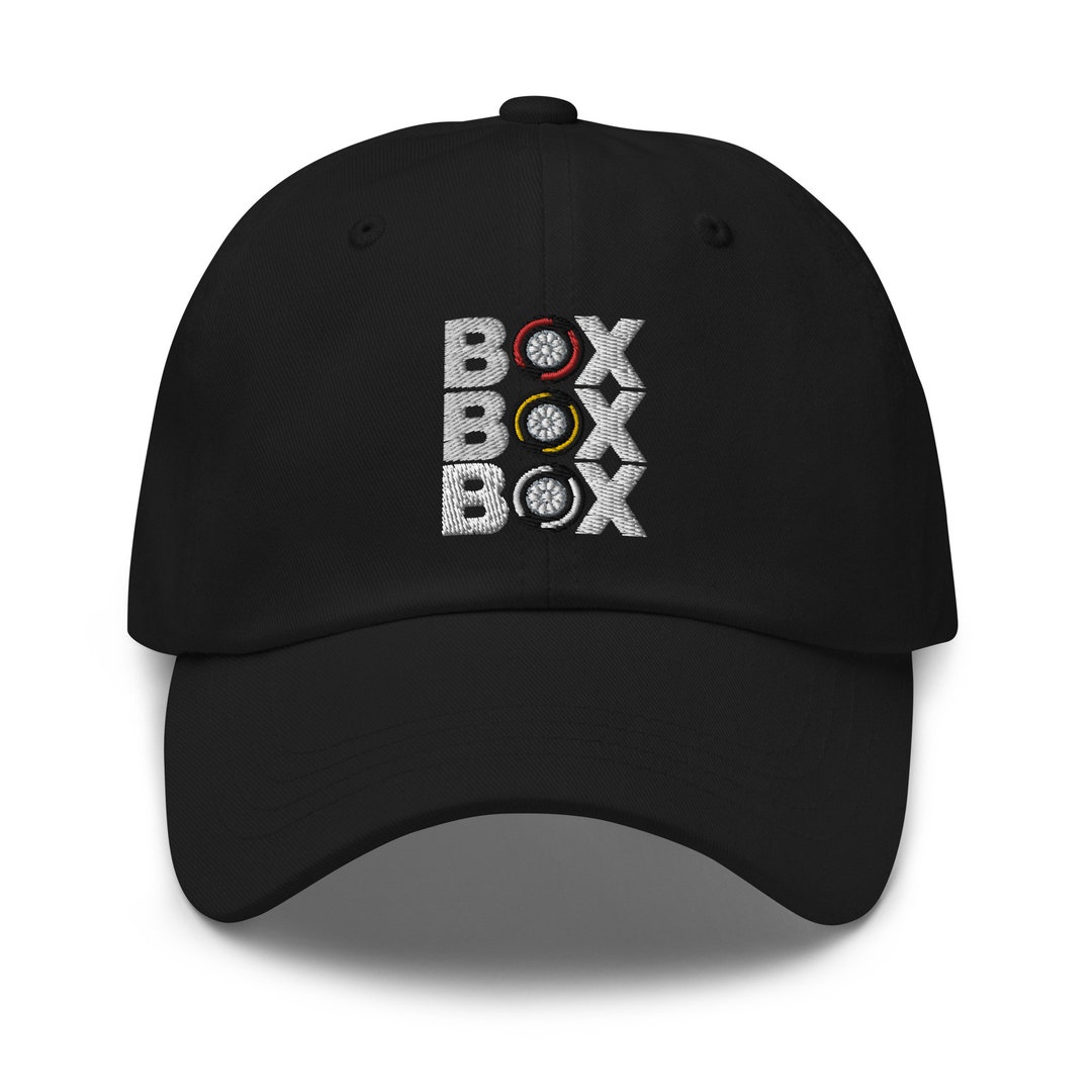 Box Box Box Embroidered Dad Hat Formula 1 Unstructured - Etsy
