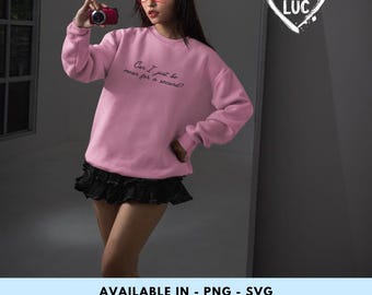 ¿Puedo ser cruel por un segundo? Diseño PNG