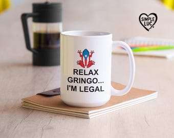 Relájate Gringo… Soy Legal / Puerto Rico Coquí Diseño Digital