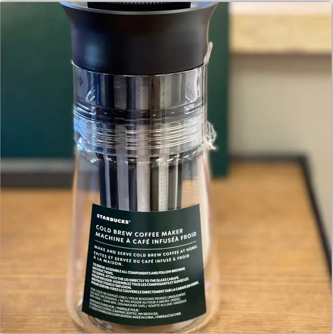 Starbucks Nuevo 2022 Cold Brew Cafetera Cafetera Jarra 24 Oz Etsy España